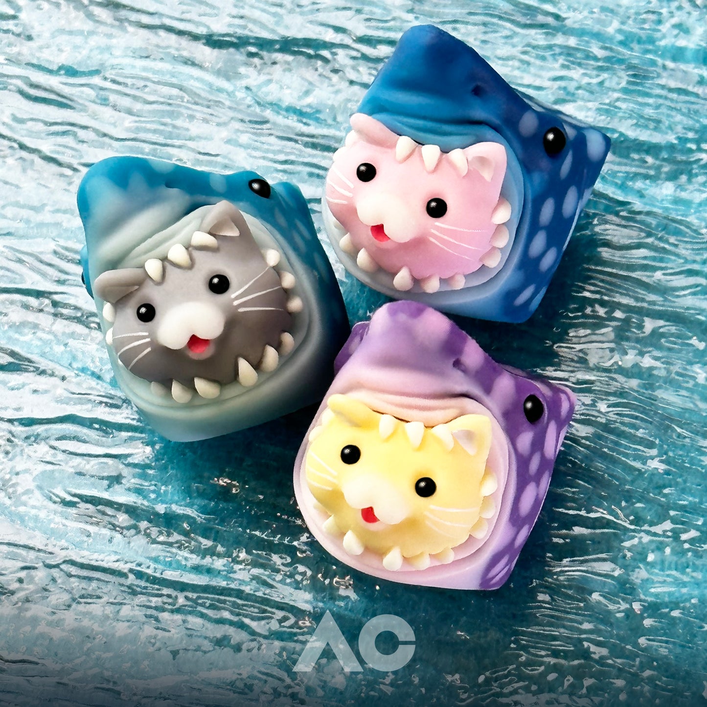 WhaleJawsCat keycaps