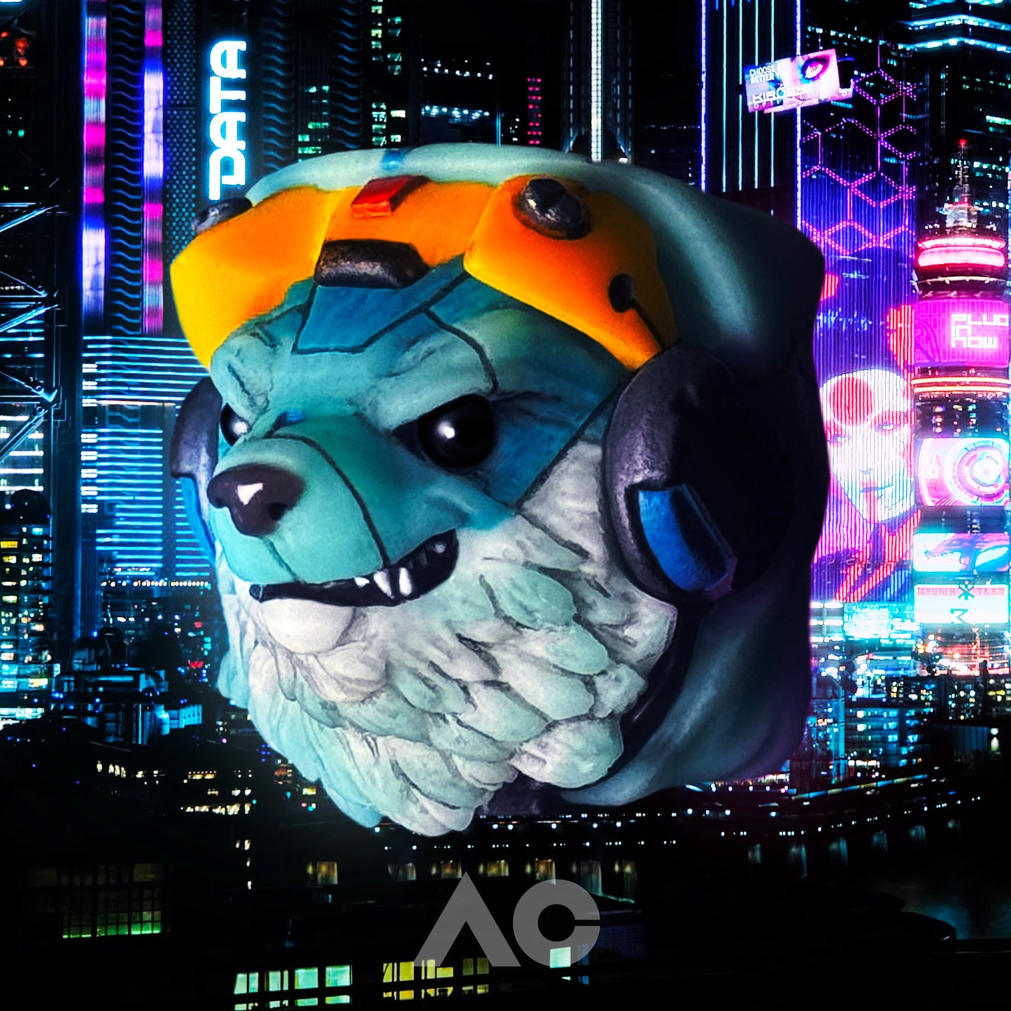 CyberWolf keycaps