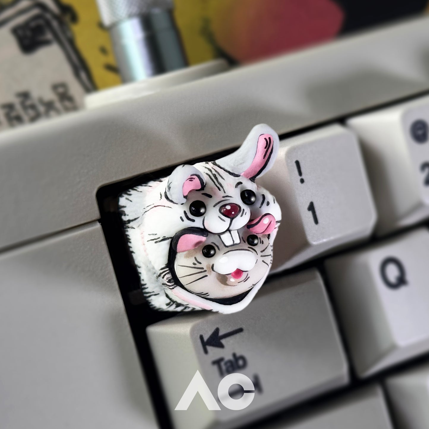 ComicCat V2 keycaps