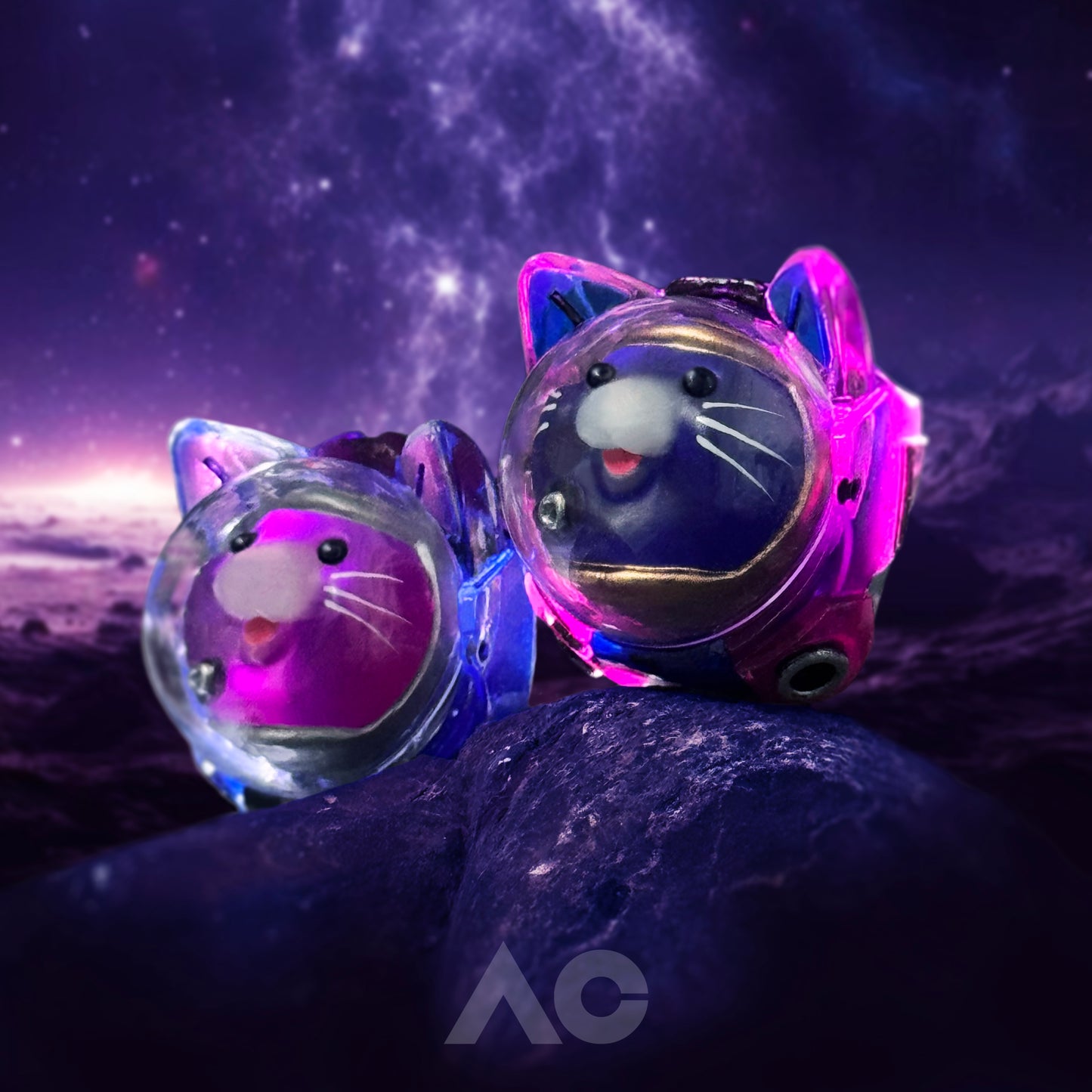 GalaxyCat keycaps