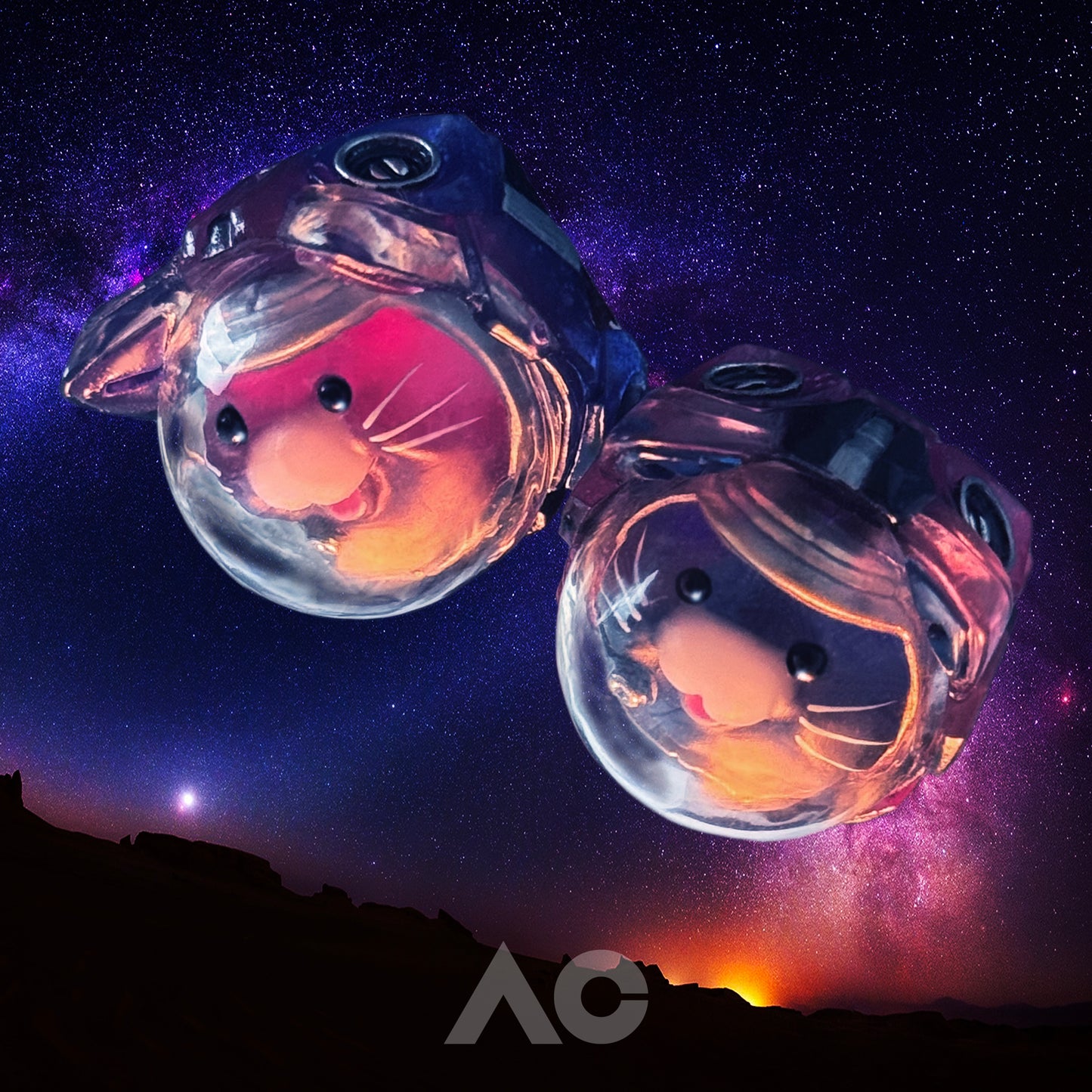 GalaxyCat keycaps