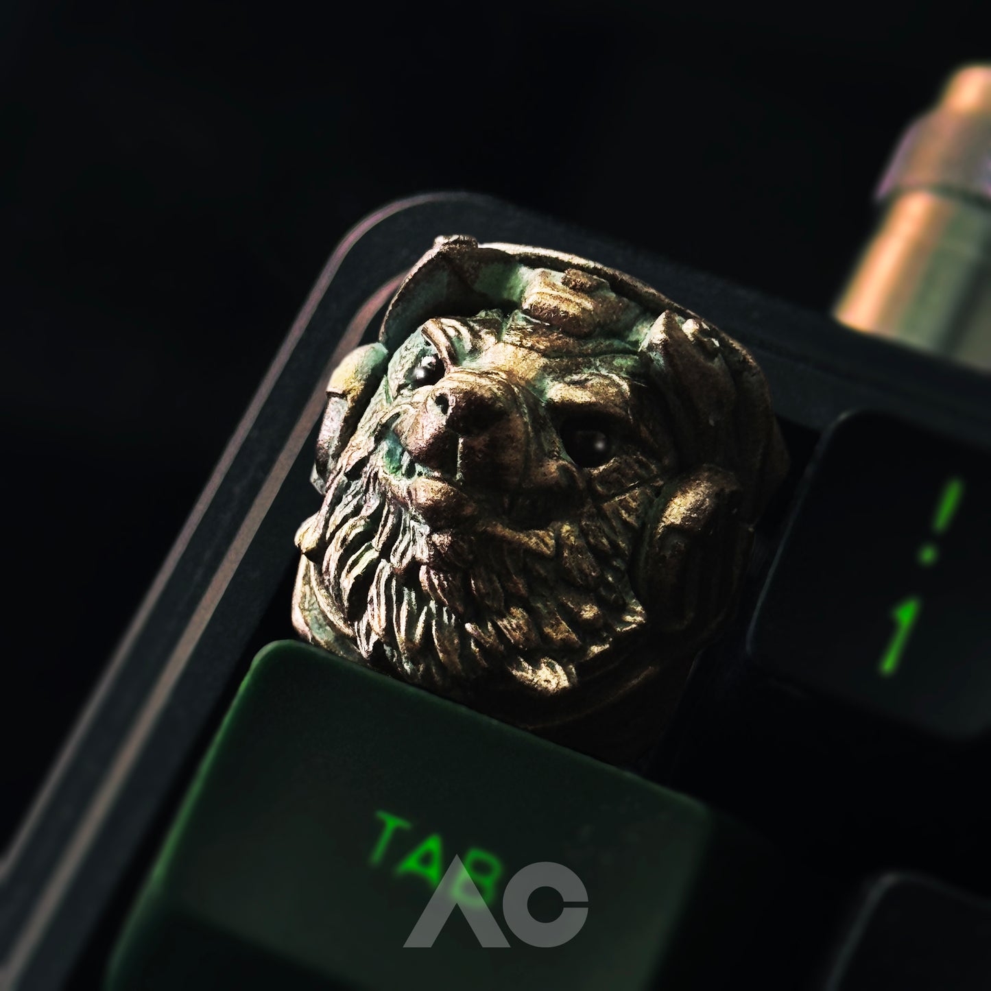 CyberWolf GOLD/IRON/PATINA ver. keycaps