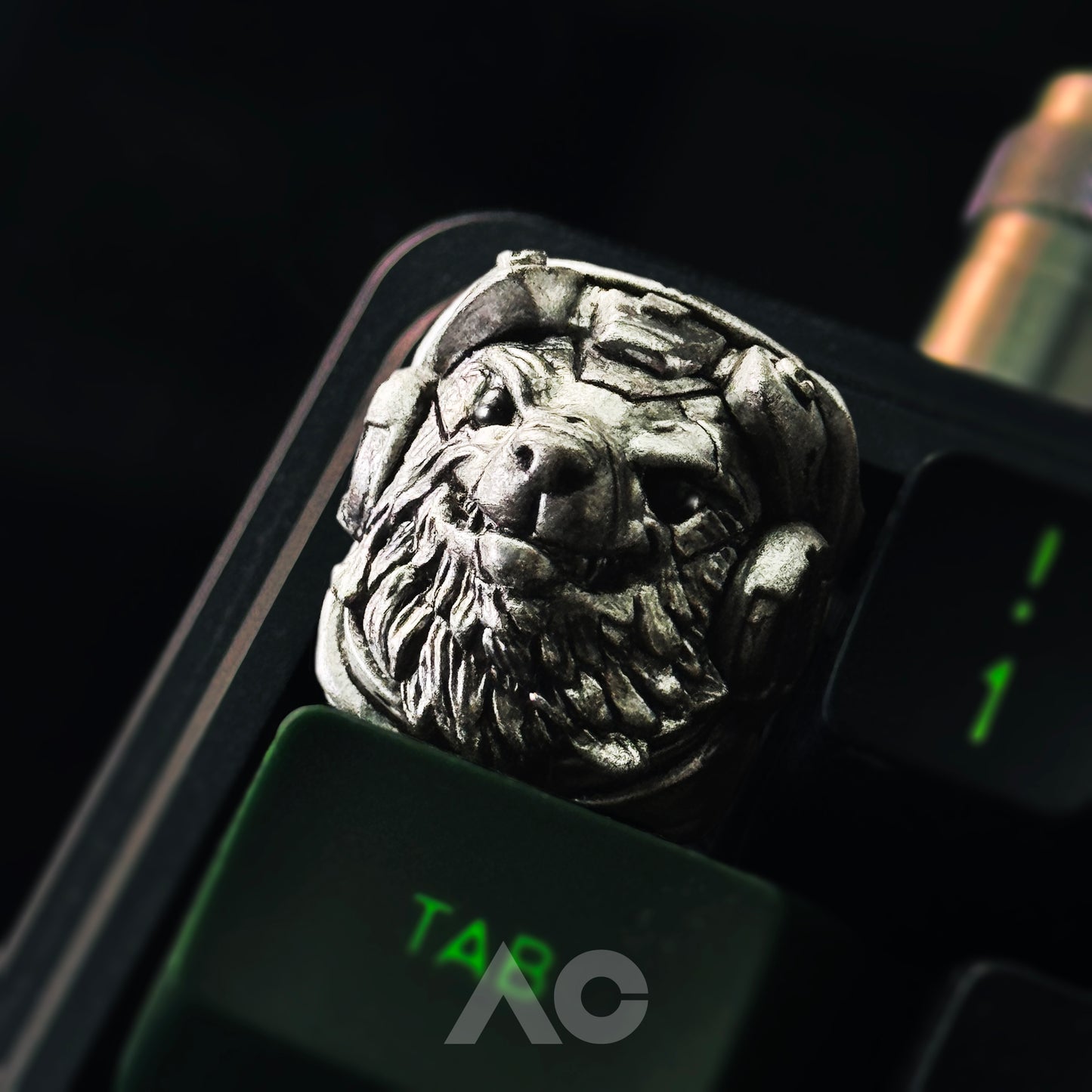 CyberWolf GOLD/IRON/PATINA ver. keycaps