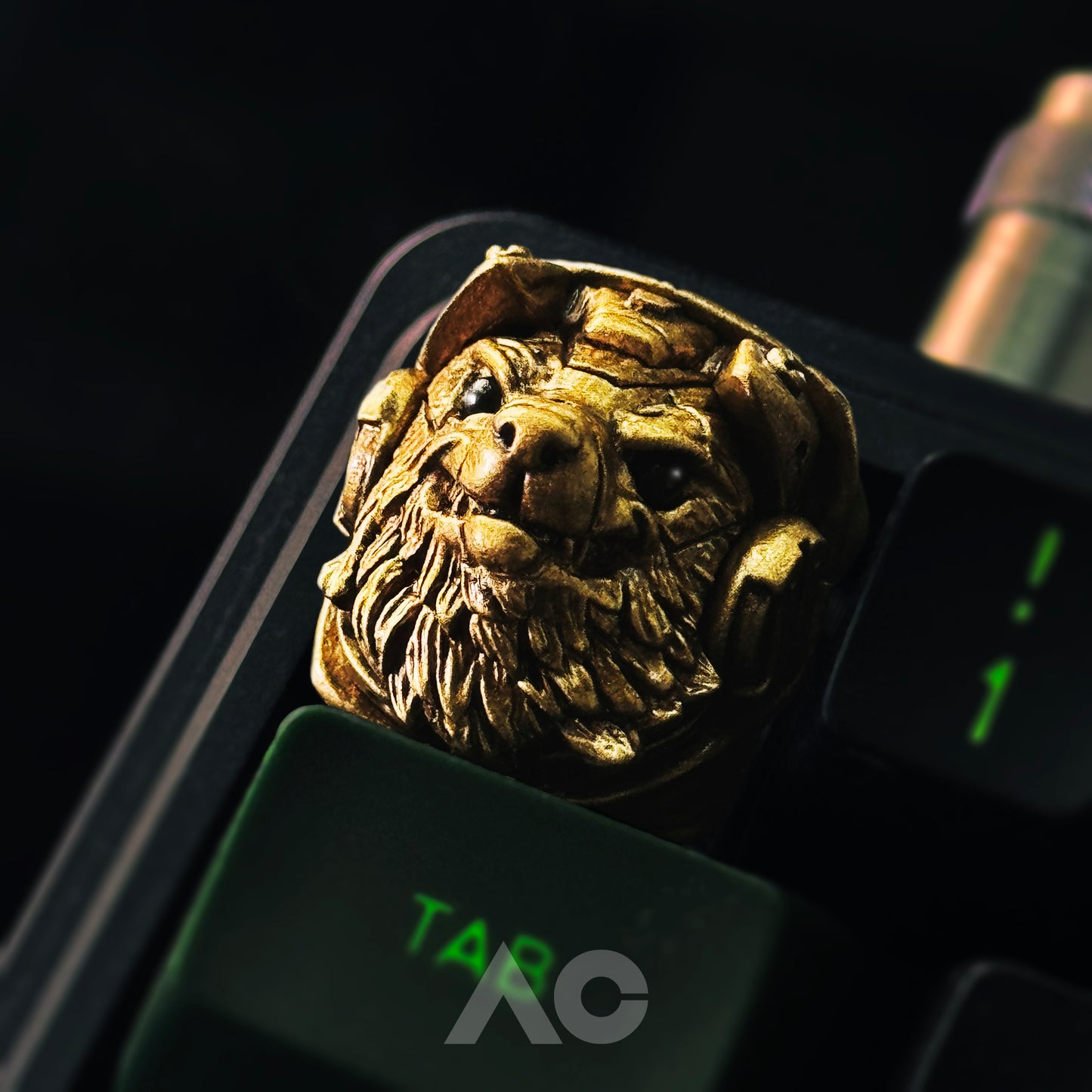 CyberWolf GOLD/IRON/PATINA ver. keycaps