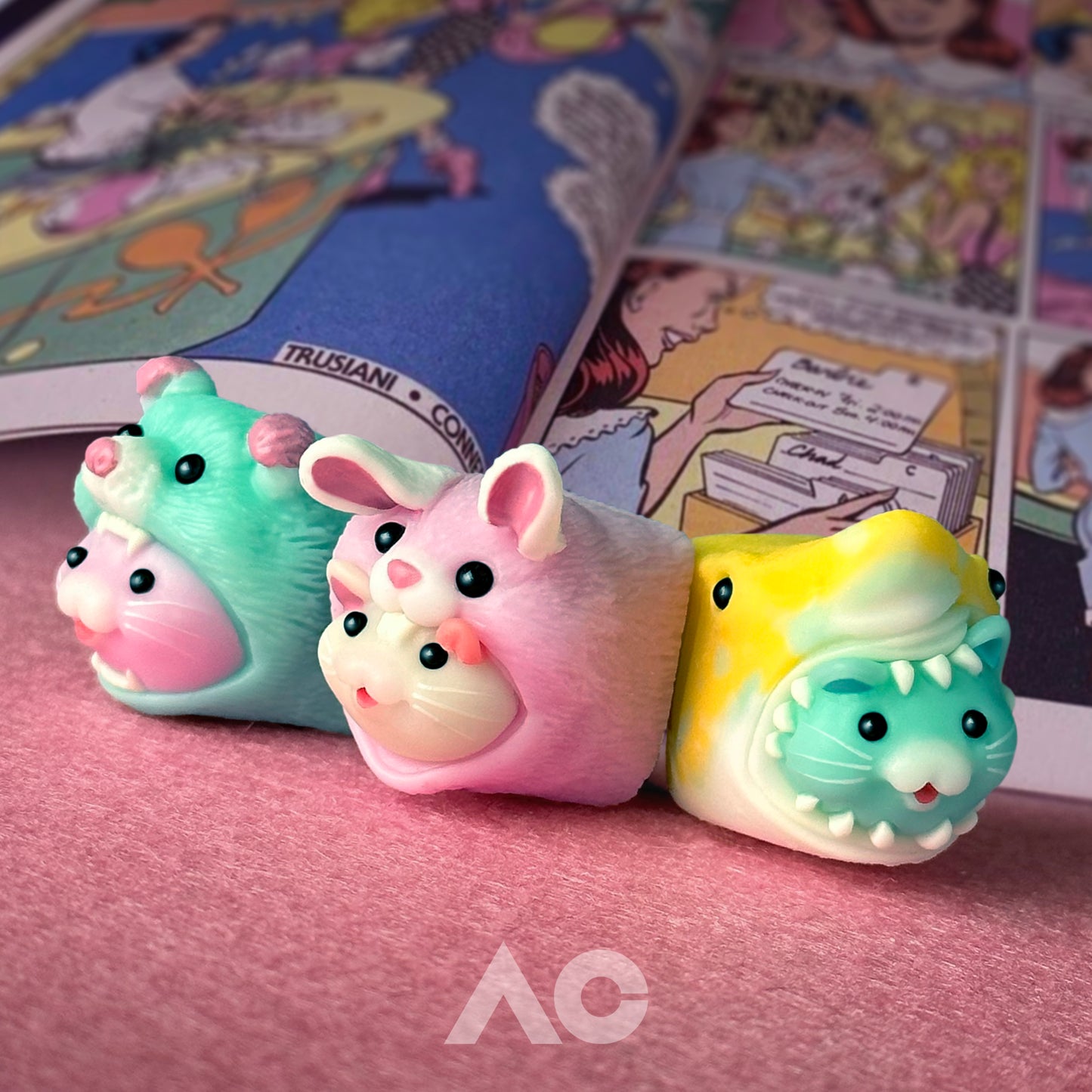 BarbieCat keycaps
