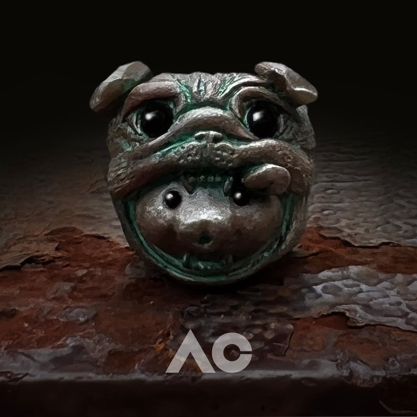 PugCat Patina/Iron ver. keycaps