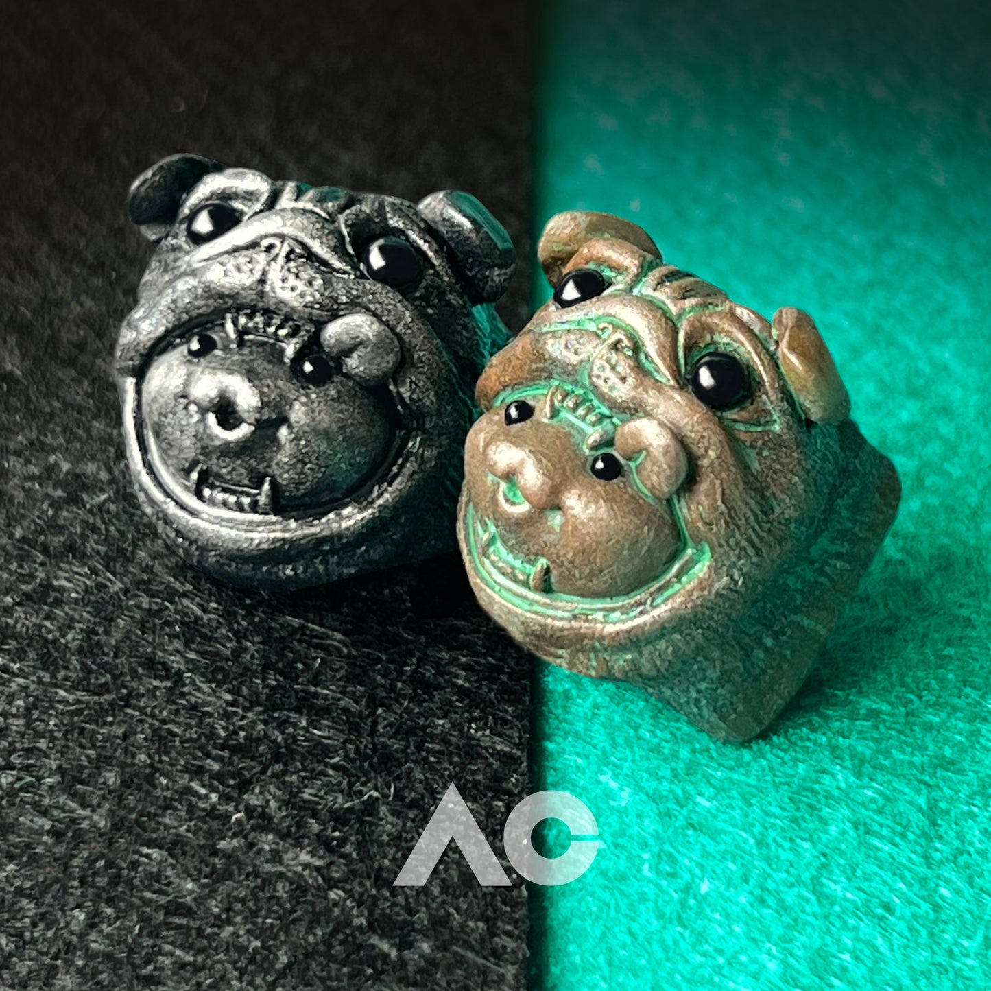 PugCat Patina/Iron ver. keycaps