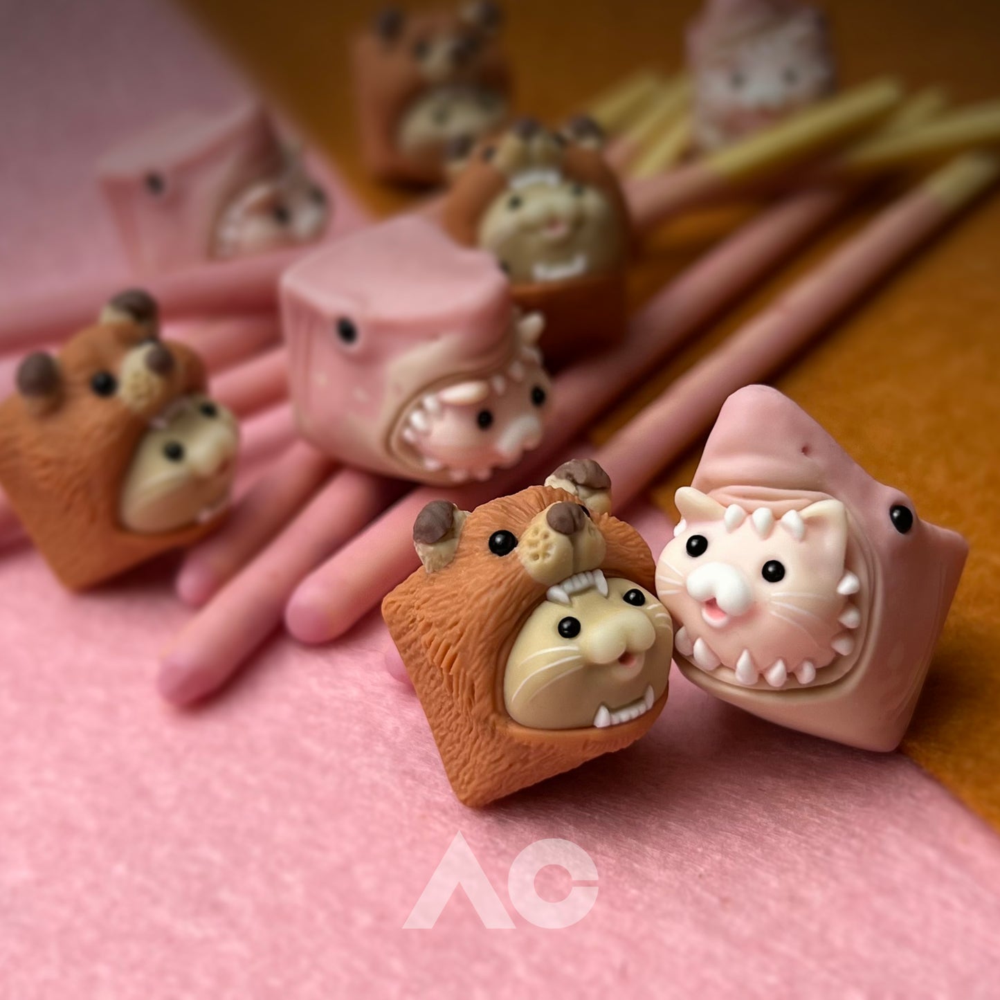 PockyCat keycaps