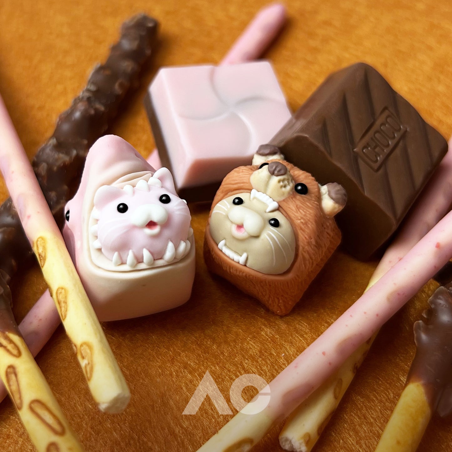 PockyCat keycaps