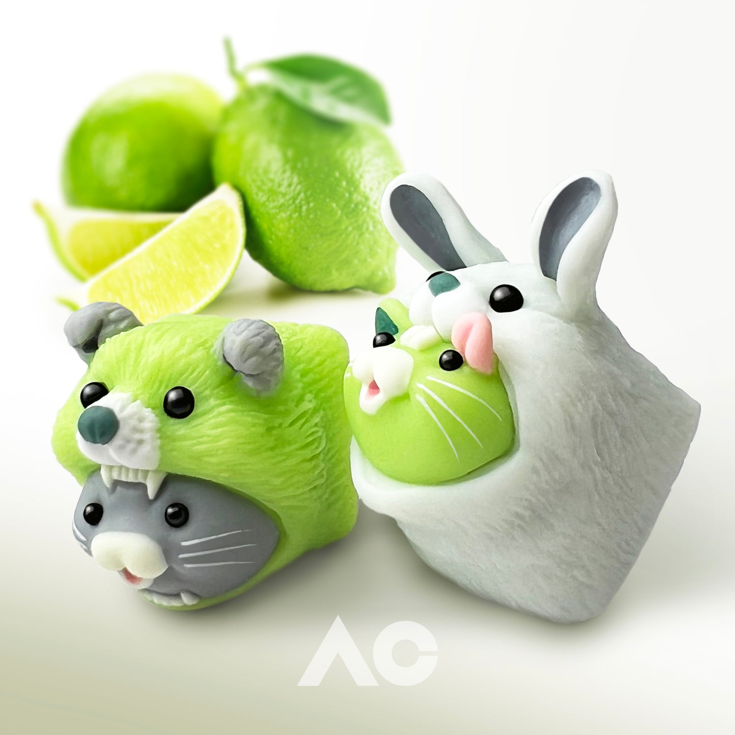 LimeCat keycaps