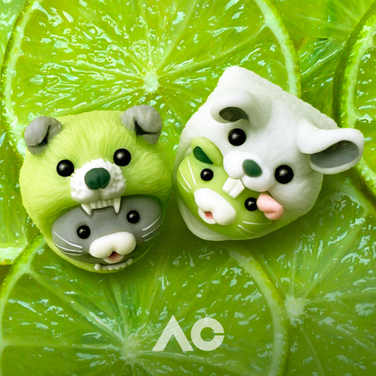 LimeCat keycaps